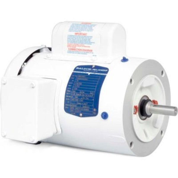 Baldor-Reliance Baldor-Reliance Motor VWDL3507, .75HP, 1725RPM, 1PH, 60HZ, 56C, 3520L, TEFC, F1 VWDL3507